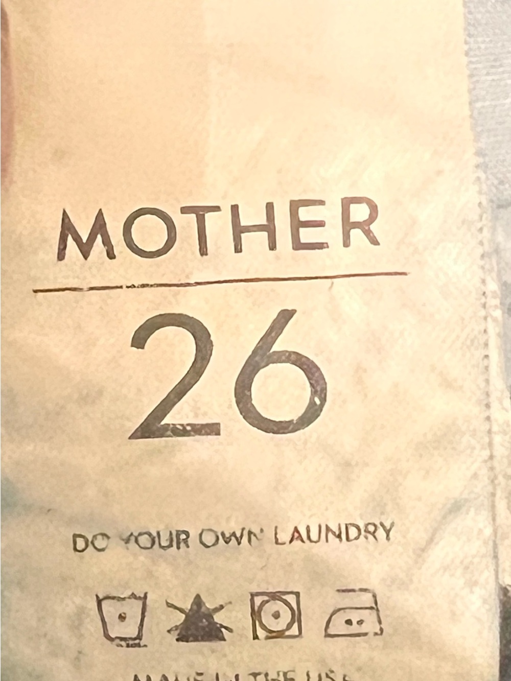 MOTHER The Runaway Flare Jeans Flowers From the Storm Dark Wash Denim 36 inseam - Picture 2 of 10